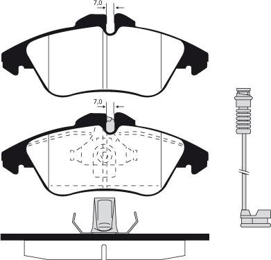 AISIN BPMB-1029 - Kit pastiglie freno, Freno a disco www.autoricambit.com