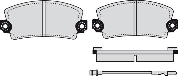 Raicam RA.0086.2 - Kit pastiglie freno, Freno a disco www.autoricambit.com