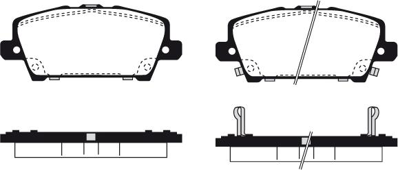 Raicam RA.0850.0 - Kit pastiglie freno, Freno a disco www.autoricambit.com