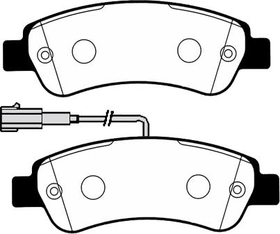 Raicam RA.0887.2 - Kit pastiglie freno, Freno a disco www.autoricambit.com