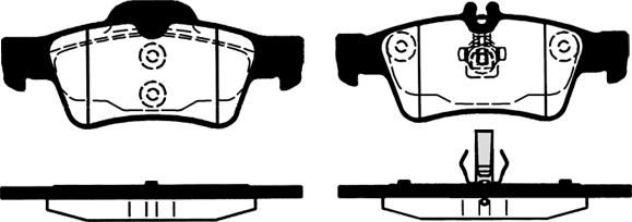 Raicam RA.0822.0 - Kit pastiglie freno, Freno a disco www.autoricambit.com