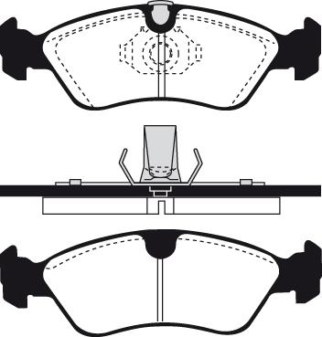 Raicam RA.0395.1 - Kit pastiglie freno, Freno a disco www.autoricambit.com