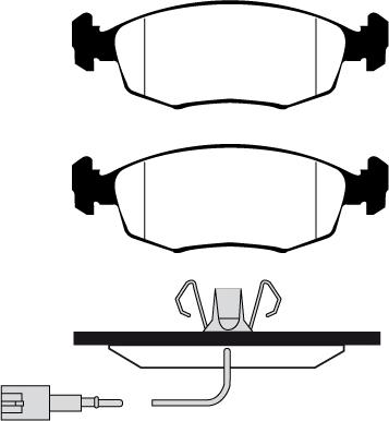 Raicam RA.0318.8 - Kit pastiglie freno, Freno a disco www.autoricambit.com