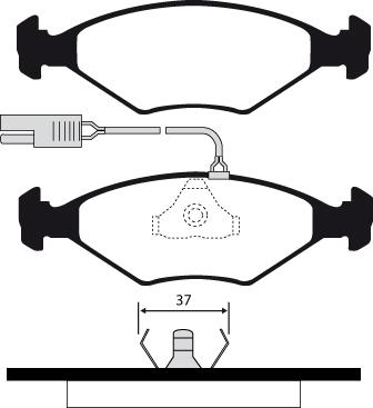 Raicam RA.0331.0 - Kit pastiglie freno, Freno a disco www.autoricambit.com