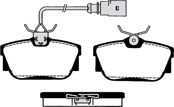 Raicam RA.0793.2 - Kit pastiglie freno, Freno a disco www.autoricambit.com