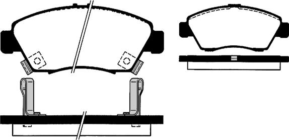 Raicam RA.0748.0 - Kit pastiglie freno, Freno a disco www.autoricambit.com