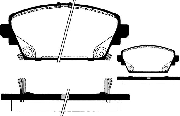 Raicam RA.0767.1 - Kit pastiglie freno, Freno a disco www.autoricambit.com