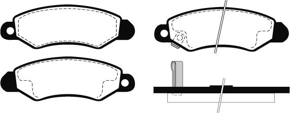 Raicam RA.0710.0 - Kit pastiglie freno, Freno a disco www.autoricambit.com