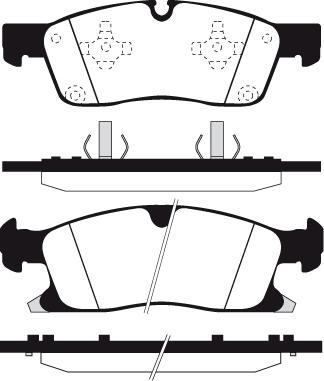 Raicam RA.1058.1 - Kit pastiglie freno, Freno a disco www.autoricambit.com