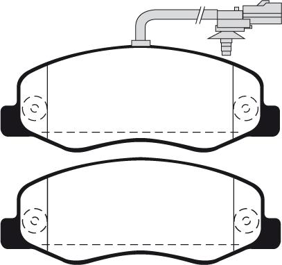 Magneti Marelli 323700017400 - Kit pastiglie freno, Freno a disco www.autoricambit.com