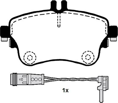 Raicam RA.1022.1 - Kit pastiglie freno, Freno a disco www.autoricambit.com