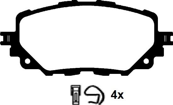 Raicam RA.1144.0 - Kit pastiglie freno, Freno a disco www.autoricambit.com