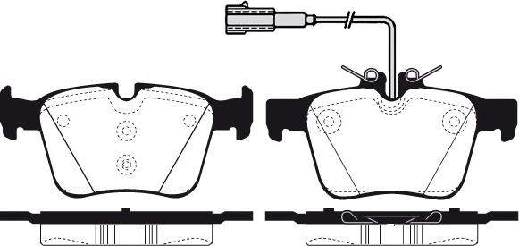 Raicam RA.1165.0 - Kit pastiglie freno, Freno a disco www.autoricambit.com