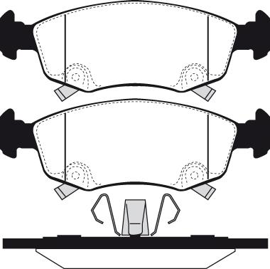 Raicam RA.1160.0 - Kit pastiglie freno, Freno a disco www.autoricambit.com