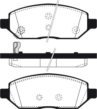 Raicam RA.1123.0 - Kit pastiglie freno, Freno a disco www.autoricambit.com