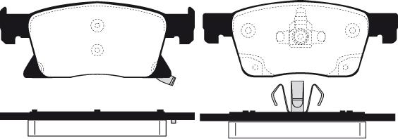 Raicam RA.1127.0 - Kit pastiglie freno, Freno a disco www.autoricambit.com