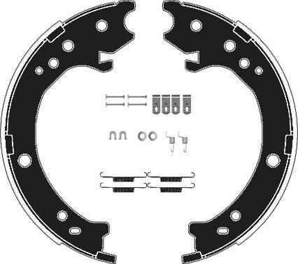 Raicam RA30321 - Kit ganasce, Freno stazionamento www.autoricambit.com