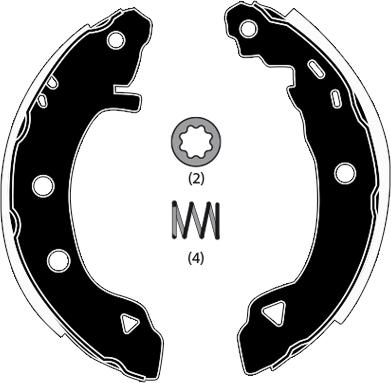 Raicam RA24921 - Kit freno, freni a tamburo www.autoricambit.com