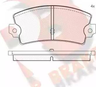 FTE BL1052A1 - Kit pastiglie freno, Freno a disco www.autoricambit.com