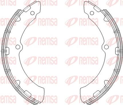 Remsa 4473.00 - Ganascia freno www.autoricambit.com