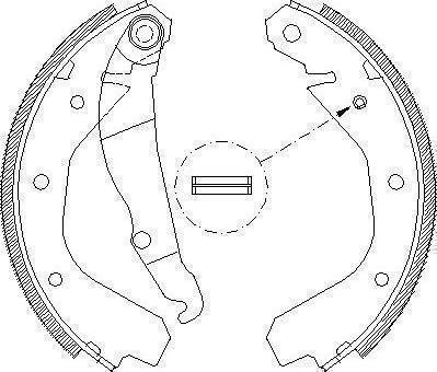 Magneti Marelli 363609504050 - Kit freno, freni a tamburo www.autoricambit.com