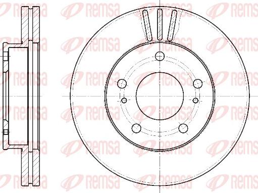 Remsa 6444.10 - Discofreno www.autoricambit.com