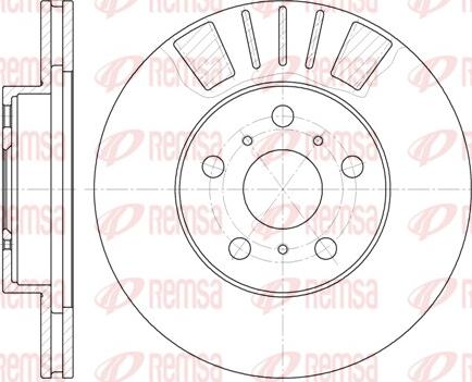 Remsa 6445.10 - Discofreno www.autoricambit.com