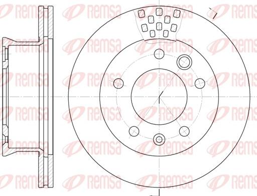 Remsa 6461.10 - Discofreno www.autoricambit.com