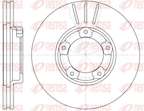 Remsa 6405.10 - Discofreno www.autoricambit.com