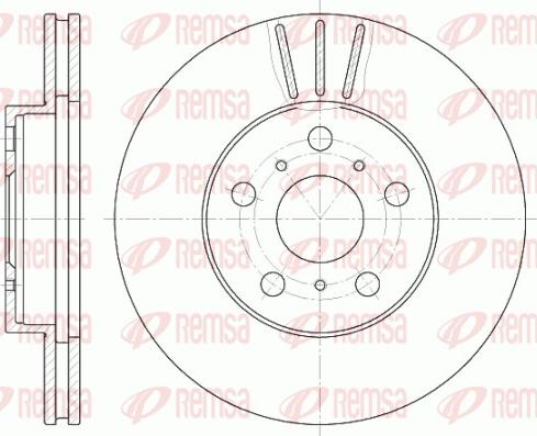 Remsa 6439.10 - Discofreno www.autoricambit.com