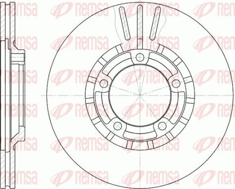 Remsa 6437.10 - Discofreno www.autoricambit.com