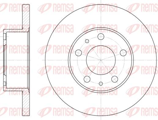 Remsa 6473.00 - Discofreno www.autoricambit.com