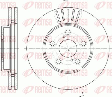 Remsa 6542.10 - Discofreno www.autoricambit.com