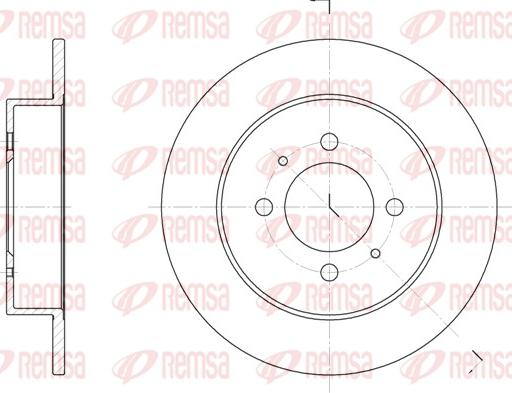 Remsa 6531.00 - Discofreno www.autoricambit.com