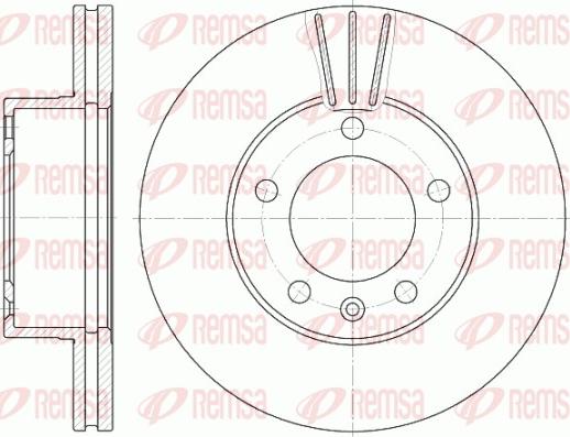 Remsa 6643.10 - Discofreno www.autoricambit.com