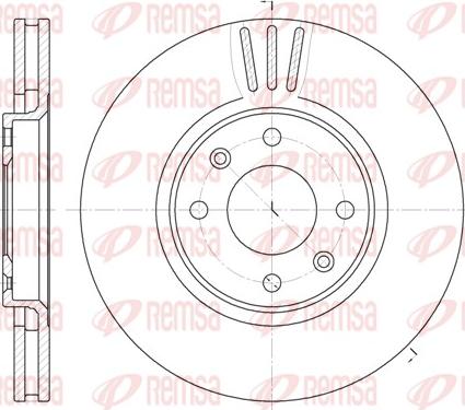 Remsa 6604.10 - Discofreno www.autoricambit.com