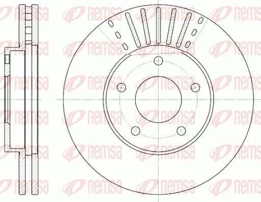 Remsa 6681.10 - Discofreno www.autoricambit.com