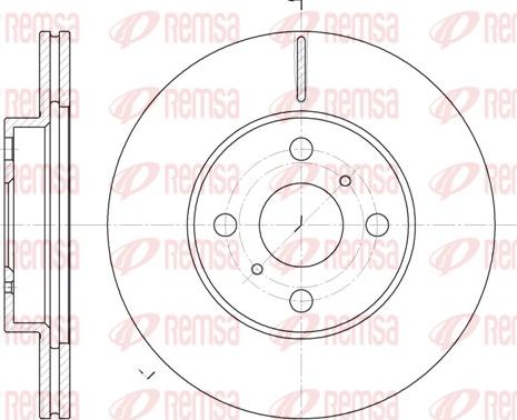 Remsa 6635.10 - Discofreno www.autoricambit.com