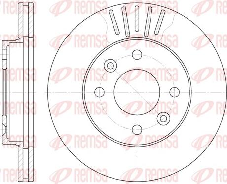 Remsa 6080.10 - Discofreno www.autoricambit.com