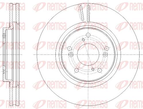 Remsa 61977.10 - Discofreno www.autoricambit.com