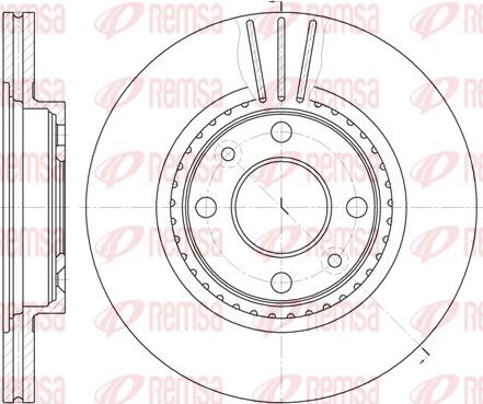 Remsa 6144.10 - Discofreno www.autoricambit.com