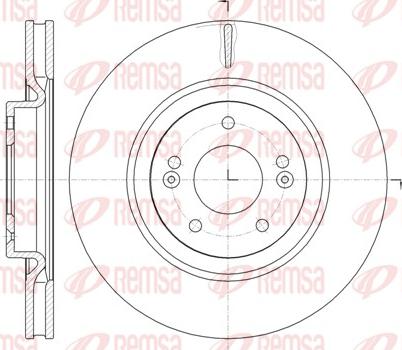 Remsa 61436.10 - Discofreno www.autoricambit.com