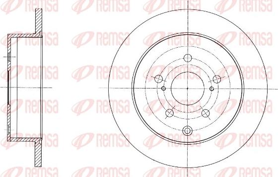 Remsa 61592.00 - Discofreno www.autoricambit.com