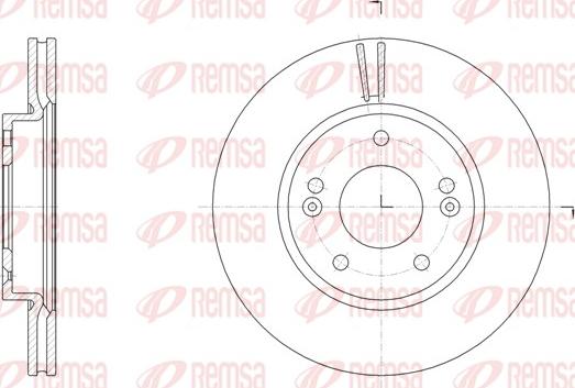 Remsa 61507.10 - Discofreno www.autoricambit.com