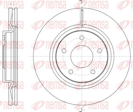 Remsa 61580.10 - Discofreno www.autoricambit.com