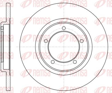 Remsa 61094.00 - Discofreno www.autoricambit.com