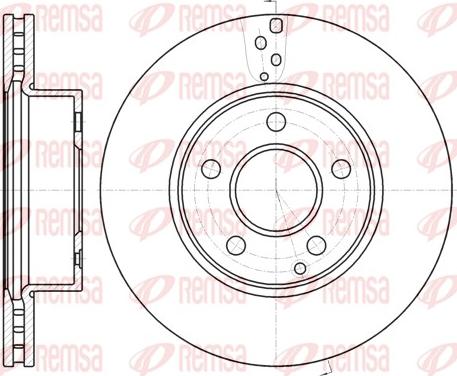 Remsa 61066.10 - Discofreno www.autoricambit.com