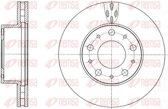 Remsa 61015.10 - Discofreno www.autoricambit.com