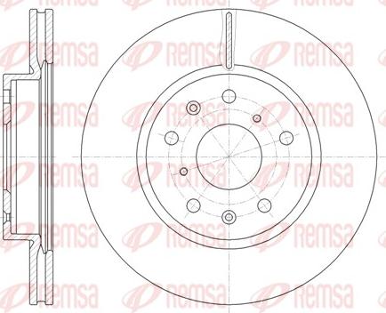 Remsa 61018.10 - Discofreno www.autoricambit.com