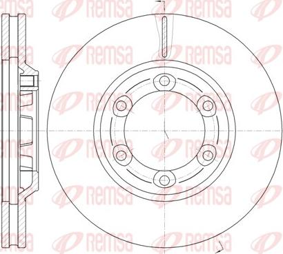 Remsa 61163.10 - Discofreno www.autoricambit.com